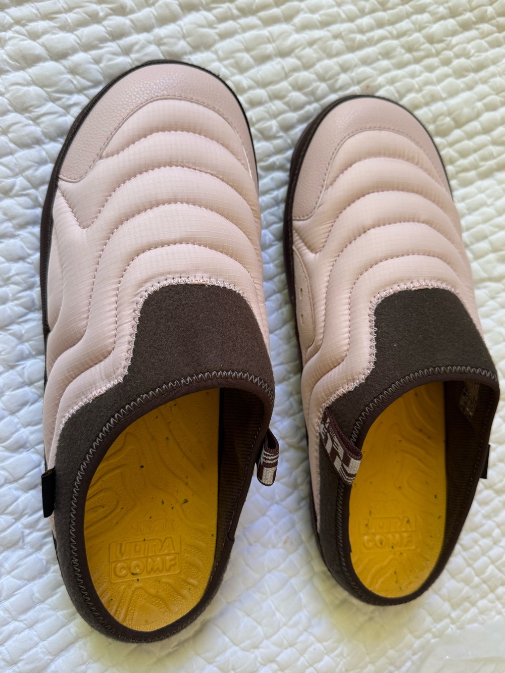 Teva Remember Terrain Slip-On - Taupe and Black Accents unisex W12 / M10 NWT